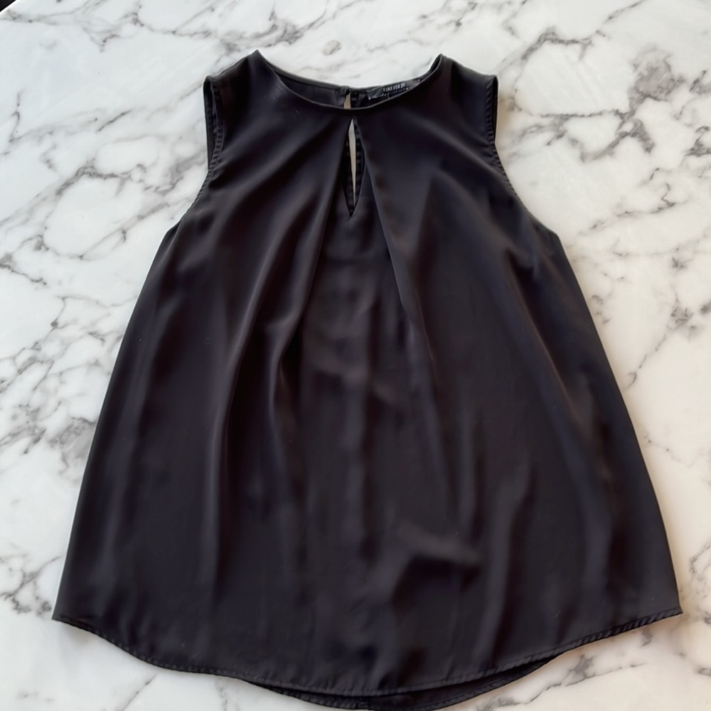 Forever 21 black blouse